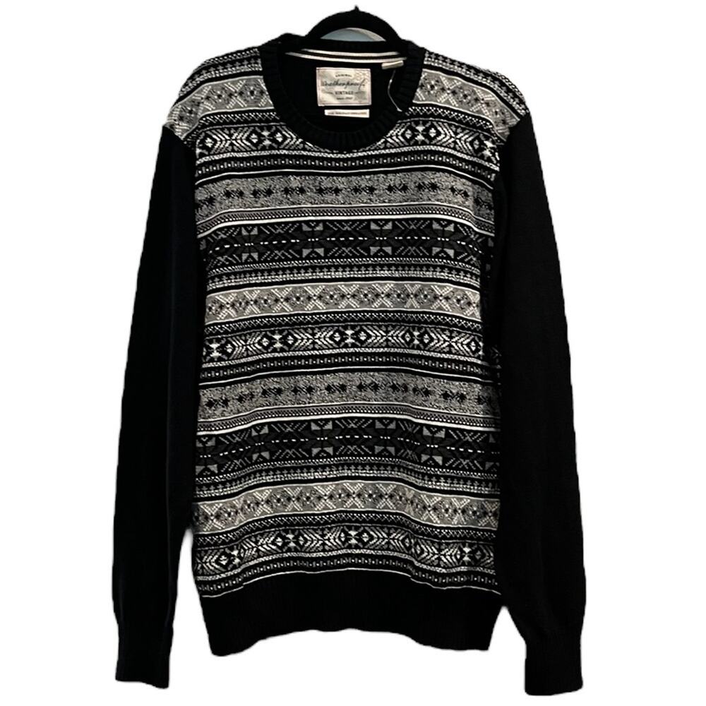 Original Weatherproof Vintage Holiday Sweater Mens XL Fair Isle Nordic Christmas